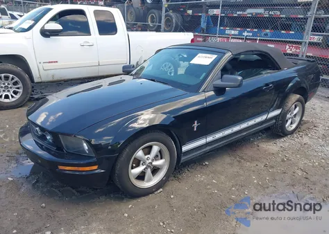 2007 Ford Mustang V6 Deluxe/V6 Premium из США, поврежденный, VIN 1ZVFT84N875349097